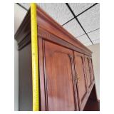 Beautiful Large 2-piece office hutch