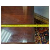 Smaller Wall Desk with thick Glass Top