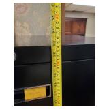 Large 53" Tall Metal bank Cabinet no Key