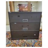 41" Tall X 42" Wide Metal Bank Office Cabinet