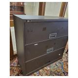 41" Tall X 42" Wide Metal Bank Office Cabinet