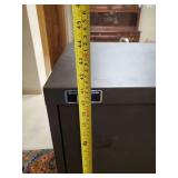 41" Tall X 42" Wide Metal Bank Office Cabinet