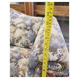 2 Classic Floral High Back Love Seats Gorgeous Colors Manufactured in North Carolina