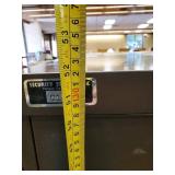 52" Tall Locking Metal Cabinet with Key