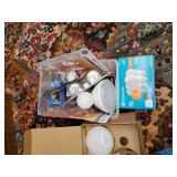 Large assortment of lightbulbs with various shapes and sizes