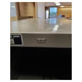 2 52" Tall Metal Cabinets with 4 drawers