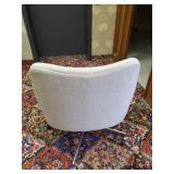 Highly Collectable mid modern Cushioned Conference Chair with rollers