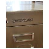 3 metal Bank Cabinets
