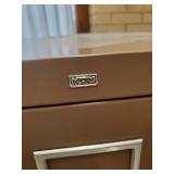 3 metal Bank Cabinets