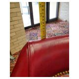 Beautiful Vintage Leather High end Club/Bank Chairs set of 4