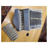Beautiful ornate silver Brandt Automatic Cashier Machine such a cool piece