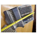 Beautiful ornate silver Brandt Automatic Cashier Machine such a cool piece