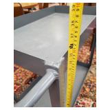 Heavy Duty Metal Bank coin Cart on rollers