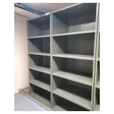 2 - 7 foot tall 3 feet wide Equipto industrial shelving