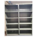 2 - 7 foot tall 3 feet wide Equipto industrial shelving