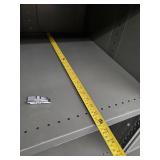 2 - 7 foot tall 3 feet wide Equipto industrial shelving