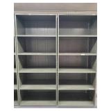 2 - 7 foot tall 3 feet wide Equipto industrial shelving