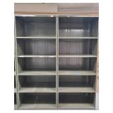 2 - 7 foot tall 3 feet wide Equipto industrial shelving
