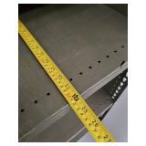 2 - 7 foot tall 3 feet wide Equipto industrial shelving