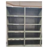 2 - 7 foot tall 3 feet wide Equipto industrial shelving