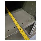 2 - 7 foot tall 3 feet wide Equipto industrial shelving