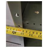 1 - 7 foot tall 3 feet wide Equipto industrial shelving
