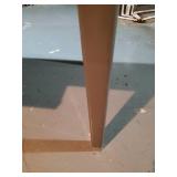 vintage Metal 5 foot wide Table with Drawer
