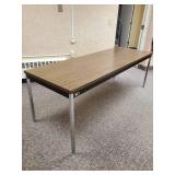 Solid 7 Foot Long 30" Tall Table Great Beer Pong Table