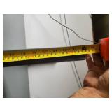 set of 3-- 6 feet tall 3 foot wide Metal shelf