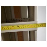 2 76" Tall x 4-foot-wide metal shelves