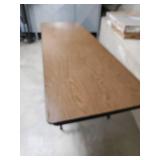 Solid 8 foot Long folding table