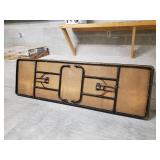Solid 8 foot Long folding table