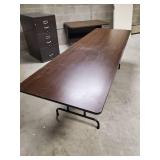 8 foot long Folding Table