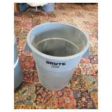 3 heavy duty Trashcans one with rollers