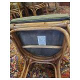 7 Vintage Lifestyles of Manila Rotan Chairs with Large vintage table