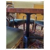 7 Vintage Lifestyles of Manila Rotan Chairs with Large vintage table