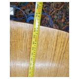 Gorgeous Vintage 12 Foot Long Wooden Conference Table