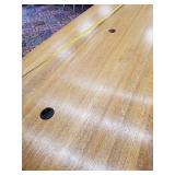 Gorgeous Vintage 12 Foot Long Wooden Conference Table