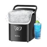 SenCre Nugget Maker HZ-N002 Tabletop Ice Maker, Makes up to 40 Pounds Per Day