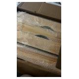 4 Pack Wooden Pull out Tray Cabinet Organizer 21”x21” Gentle Close Roll out Shelves for Kitchen Cabinets Fully Assembled Slide Pantry Shelves (21