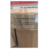 Vanirror Wall Mount Cabinet Model 24”x30”x9” V - MG 002–2430 Color Brown Assembly Required