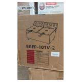 Eggkitpo dual basket electric deep fryer Retail : $336 model EGEF – 101V – 2