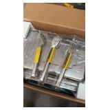 Set of Four Catering, Rectangle Chafing Dishes, Hotel Quality Series With Tongs