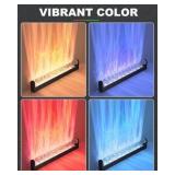 RGB Led Light for Wall Decor, Ambient Lighting for Bedroom, Mood Lighting for Living Room, Ocean Wave Light Projector Light for Game Room Retail - multi color remote - $120