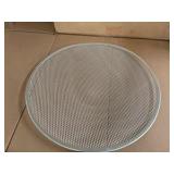 20 Inch Diameter Baking Screen, Round, Stainless Steel