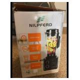 Nilpfers 3 in 1 professional grade blender and food processor - 67 oz pitcher - 3 cup vegetable chopper - Retail $115