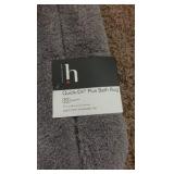 Quick-Dri Plus Bath Rug Gray Color 17 Inches x 24 Inches