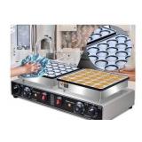 1900W Electric Mini Pancake Maker, 50PCS Commercial Mini Dutch Pancake Maker in Original Box