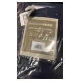 Madison Park Brand Navy Blue Bed Sheet Set Split King Mattress Size, 600TC PIMA COTTON SATEEN SHEET SET, open box new