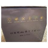 Solar Floor Lamp for Outdoor Garden and Patio 59” Tall Pull Chain Switch